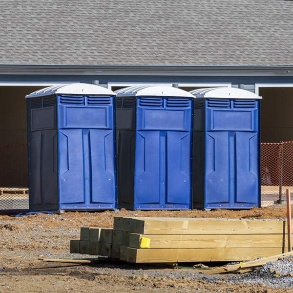 what is the cost difference between standard and deluxe porta potty rentals in Orrville Alabama